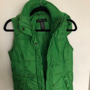 Green NY&CO Puffer Vest - Size XS
